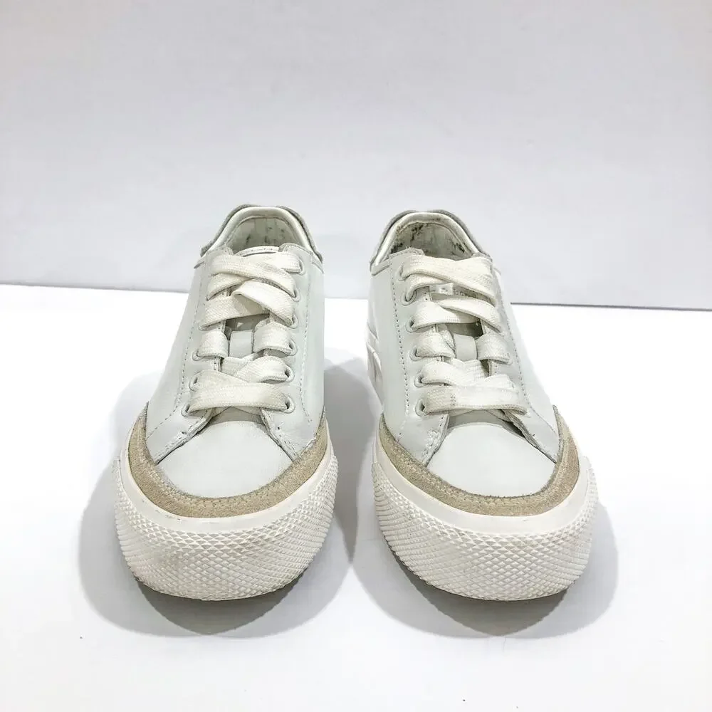 Rag & Bone Army Low-Top Leather Sneakers - Picture 7 of 11